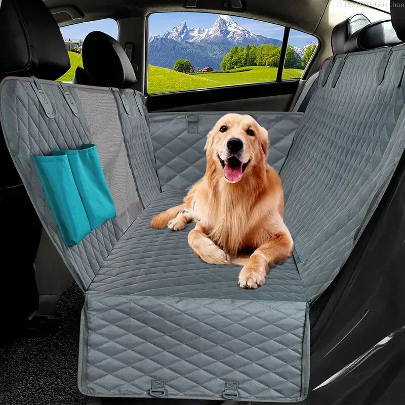 Waterproof Car Pet Back Seat Cushion Double Zipper 143X153Cm D343 Degree Suitable for Multiple Models Solid Documents