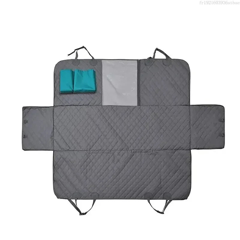 Waterproof Car Pet Back Seat Cushion Double Zipper 143X153Cm D343 Degree Suitable for Multiple Models Solid Documents