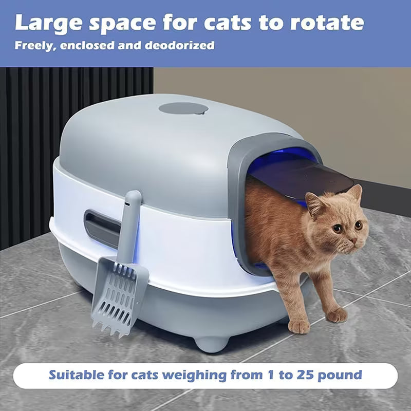 Caja de Arena Automática Autolimpiable para Gatos | Antiolor | ShaiMX