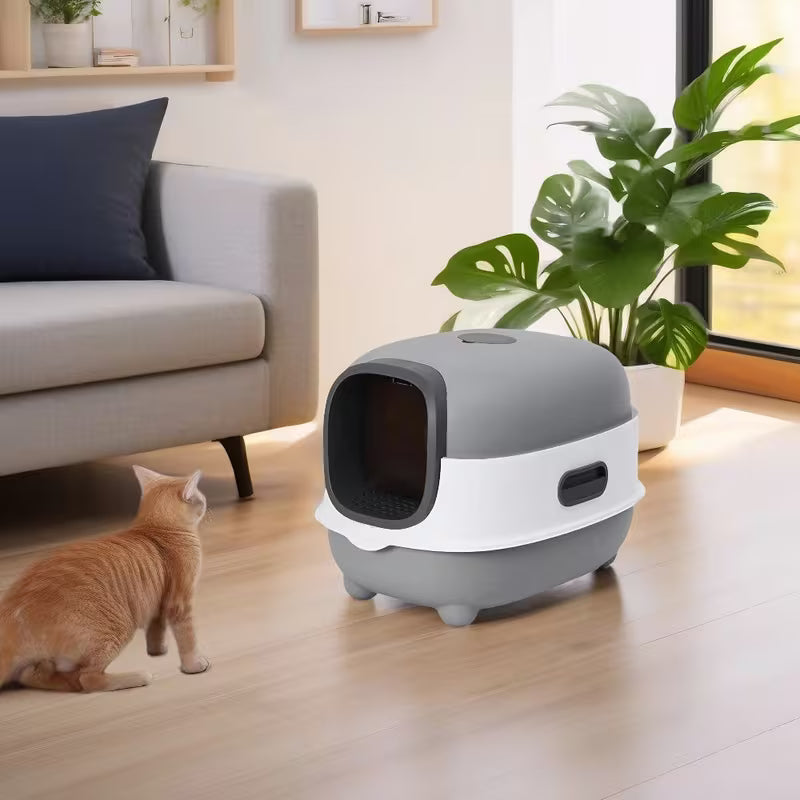 Caja de Arena Automática Autolimpiable para Gatos | Antiolor | ShaiMX