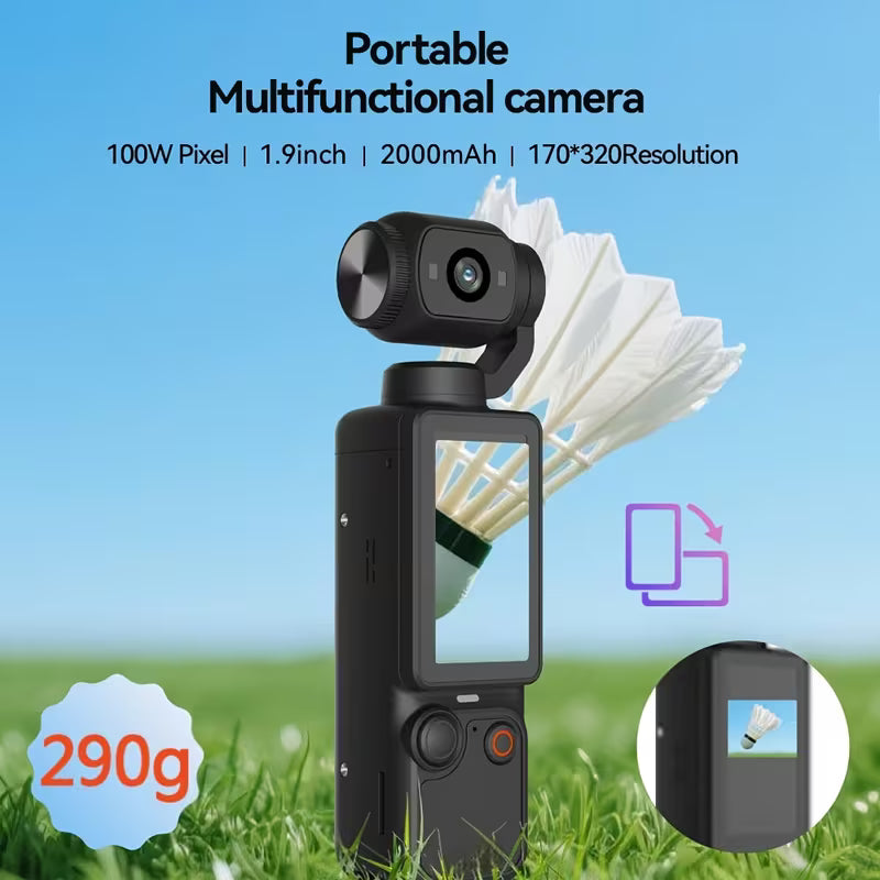 Cámara Portátil Multifuncional 4K HD para Deportes y Aventuras | ShaiMX