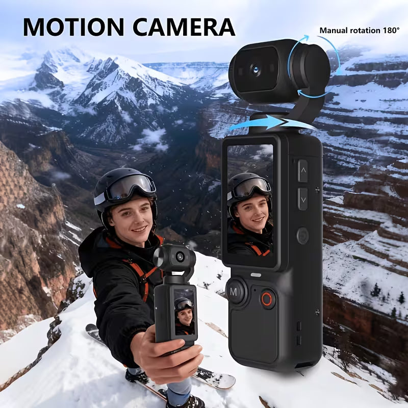 Cámara Portátil Multifuncional 4K HD para Deportes y Aventuras | ShaiMX