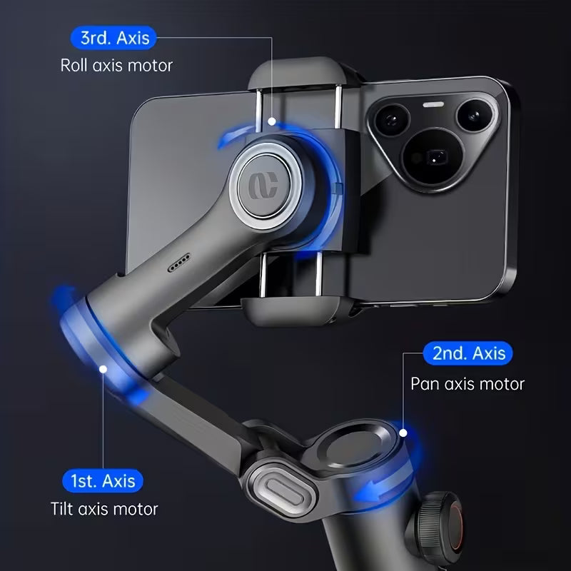 Estabilizador Gimbal 3 Ejes Plegable para Smartphone | ShaiMX
