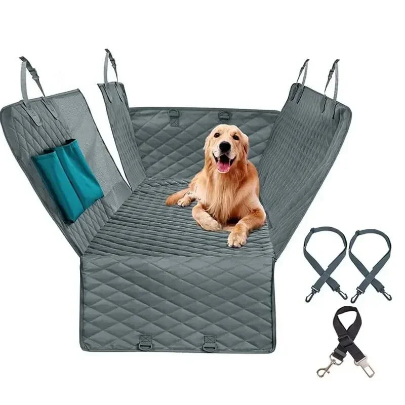 Waterproof Car Pet Back Seat Cushion Double Zipper 143X153Cm D343 Degree Suitable for Multiple Models Solid Documents