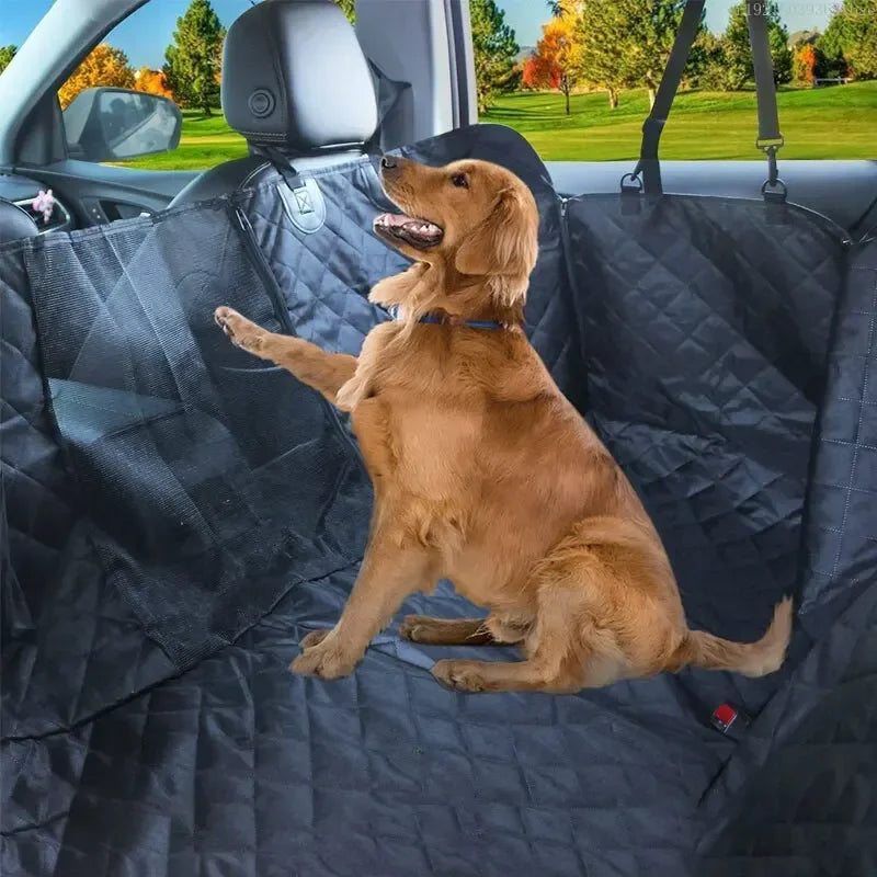 Waterproof Car Pet Back Seat Cushion Double Zipper 143X153Cm D343 Degree Suitable for Multiple Models Solid Documents